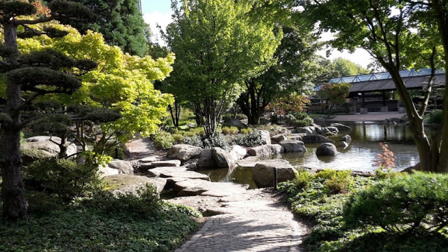 Erleben Sie den riesigen Park in Hamburg "Planten un Blomen" Park,Planten un Blomen,Hambur